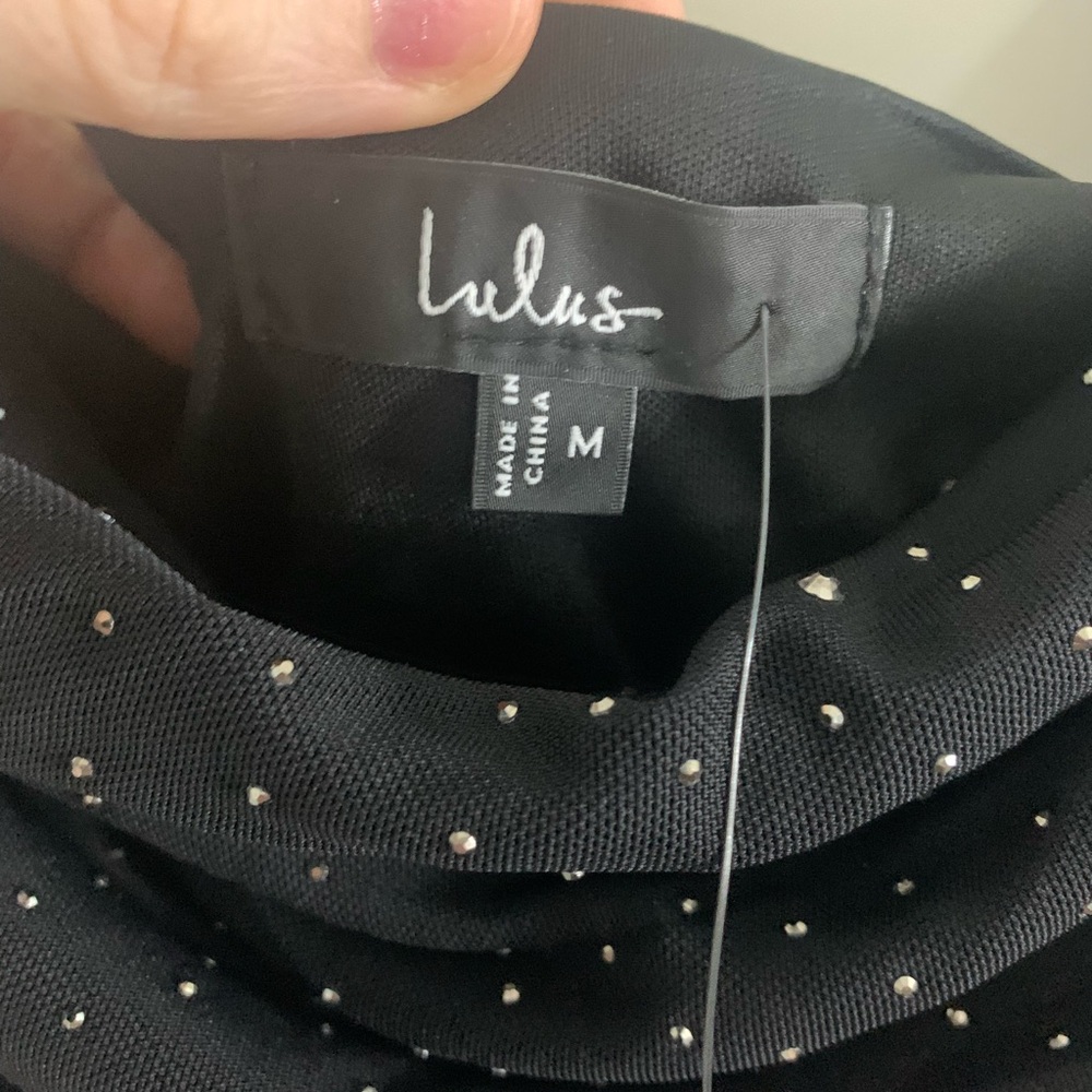 Lulus Rhinestone Bodysuit - Picture 3 of 9